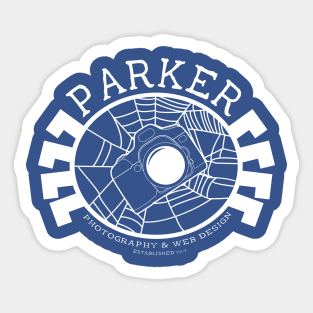 Parker Photography and Web Design Sticker